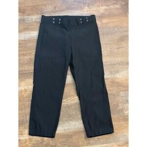 Rafaella Black dress capri pants 12